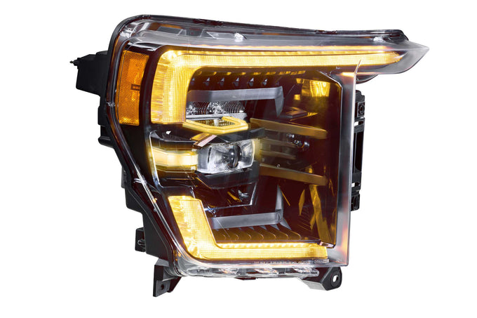 XB LED Headlights (Amber DRL)<br> 21-23 Ford F150