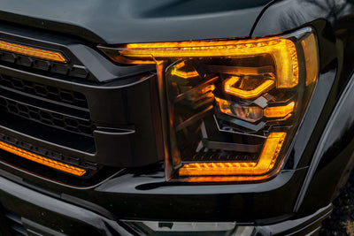 XB LED Headlights (Amber DRL)<br> 21-23 Ford F150