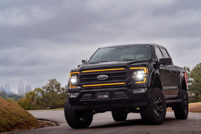 XB LED Headlights (Amber DRL)<br> 21-23 Ford F150