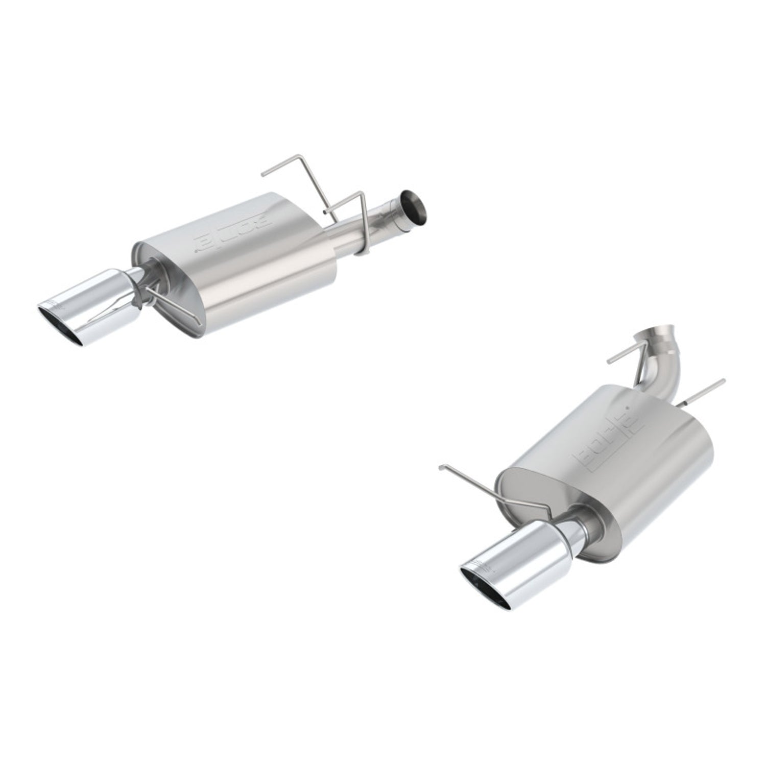 S-Type Axle-Back Exhaust System <br> 13-14 Ford Mustang 5L V8