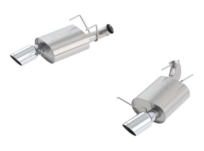 S-Type Axle-Back Exhaust System <br> 13-14 Ford Mustang 5L V8