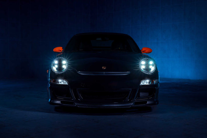 XB LED Headlights (Xenon Halogen Cars Pair) <br>05-13 Porsche 997