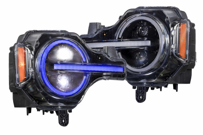 XRGB LED Headlights (Pair/RGB DRL) <br>21-24 Ford Bronco