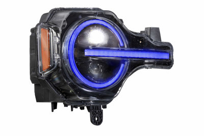 XRGB LED Headlights (Pair/RGB DRL) <br>21-24 Ford Bronco