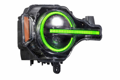 XRGB LED Headlights (Pair/RGB DRL) <br>21-24 Ford Bronco