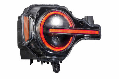 XRGB LED Headlights (Pair/RGB DRL) <br>21-24 Ford Bronco