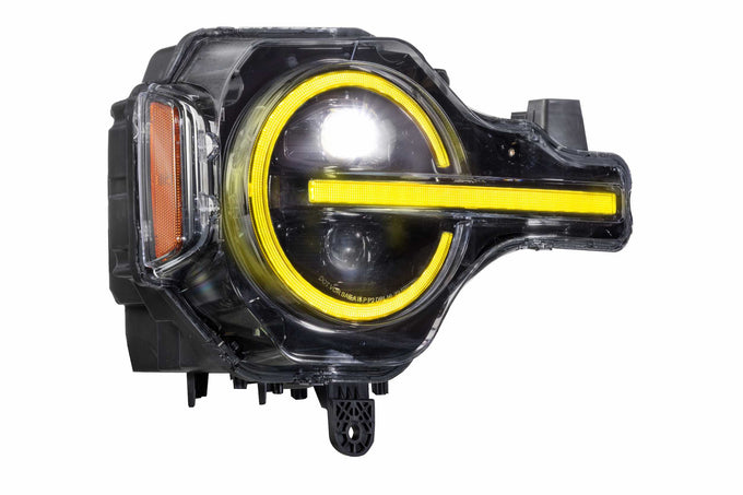 XRGB LED Headlights (Pair/RGB DRL) <br>21-24 Ford Bronco