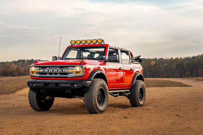 XRGB LED Headlights (Pair/RGB DRL) <br>21-24 Ford Bronco