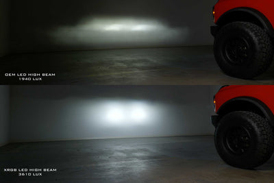 XRGB LED Headlights (Pair/RGB DRL) <br>21-24 Ford Bronco