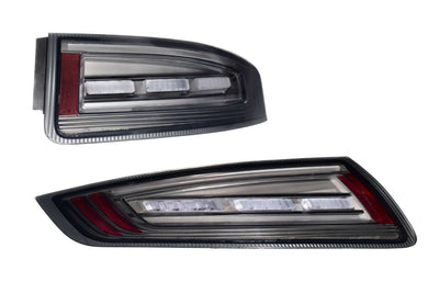 XB LED Tail Lights (Smoked / Set) <br> 05-08 Porsche 997.1