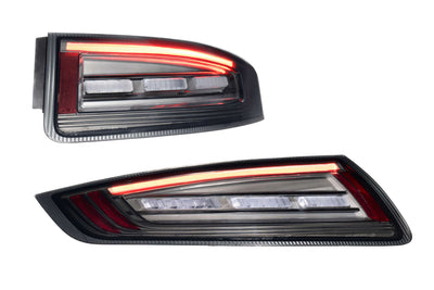 XB LED Tail Lights (Smoked / Set) <br> 05-08 Porsche 997.1