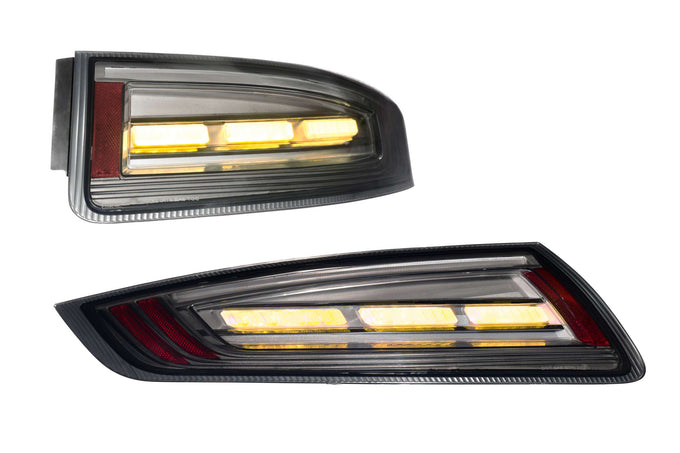XB LED Tail Lights (Smoked / Set) <br> 05-08 Porsche 997.1
