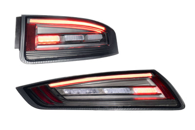XB LED Tail Lights (Smoked / Set) <br> 05-08 Porsche 997.1