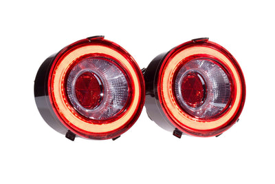 Red / Set XB LED Tail Lights <br> 05-13 Corvette C6, Gen II