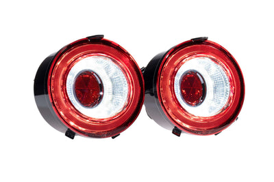 Red / Set XB LED Tail Lights <br> 05-13 Corvette C6, Gen II
