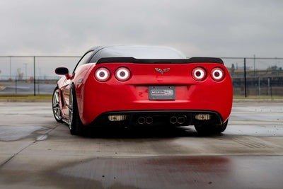 Red / Set XB LED Tail Lights <br> 05-13 Corvette C6, Gen II