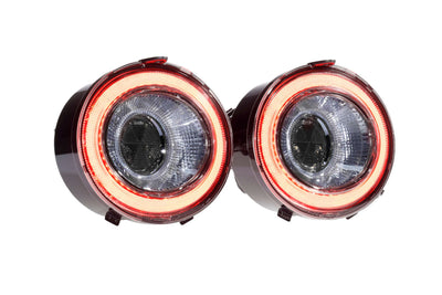 Smoked / Set XB LED Tail Lights <br> 05-13 Corvette C6, Gen II