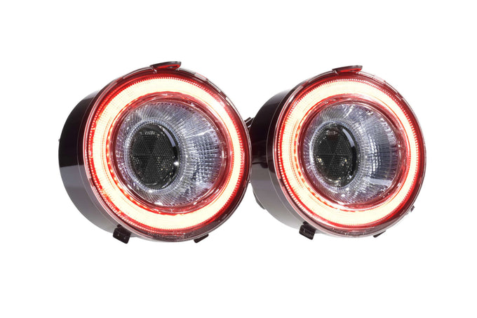 Smoked / Set XB LED Tail Lights <br> 05-13 Corvette C6, Gen II