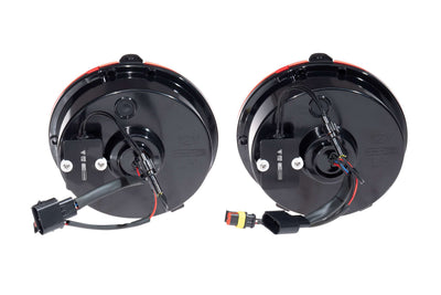 Smoked / Set XB LED Tail Lights <br> 05-13 Corvette C6, Gen II