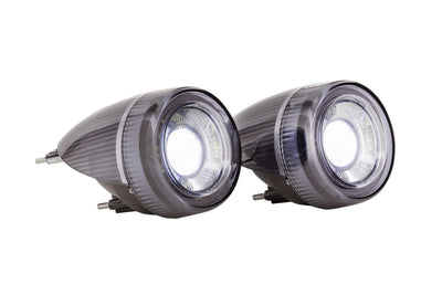 XB LED Tail Lights (Set/Smoked) <br>05-10 Ferrari F430