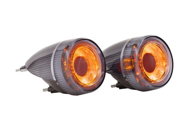 XB LED Tail Lights (Set/Smoked) <br>05-10 Ferrari F430