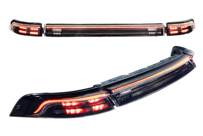 XB LED Tail Lights (Smoked/Set) <br>95-98 Porsche 993