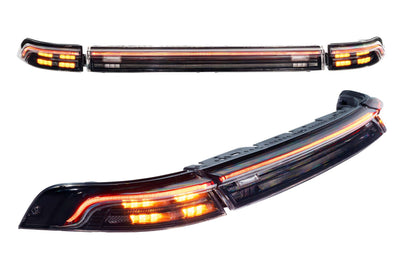 XB LED Tail Lights (Smoked/Set) <br>95-98 Porsche 993