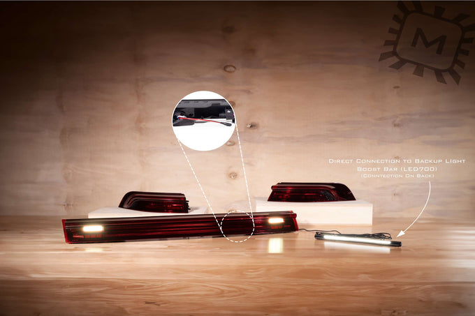 XB LED Tail Lights (Smoked/Set) <br>95-98 Porsche 993
