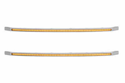 XBG LED DRL Grille Inserts Amber <br> 20-22 Ford Super Duty Platinum