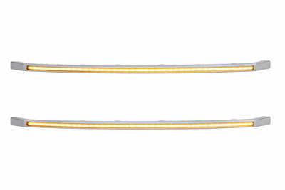 XBG LED DRL Grille Inserts Amber <br> 20-22 Ford Super Duty Platinum