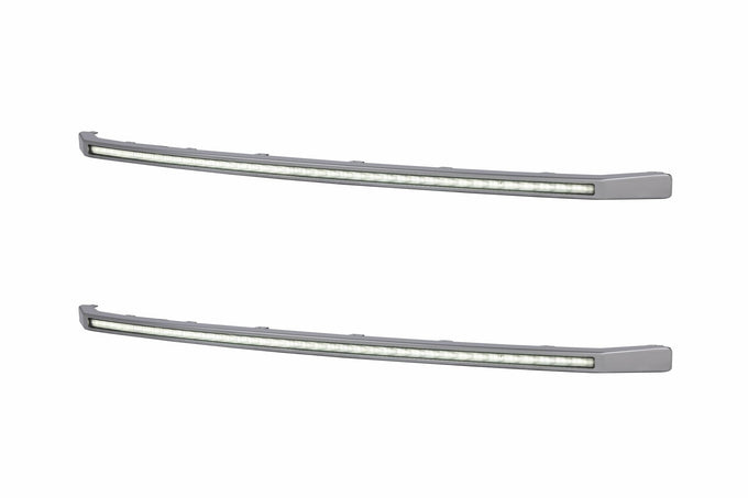 XBG LED DRL Grille Inserts White <br> 20-22 Ford Super Duty Platinum