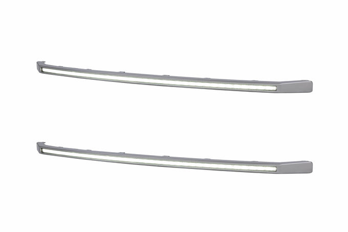 XBG LED DRL Grille Inserts White <br> 20-22 Ford Super Duty Platinum