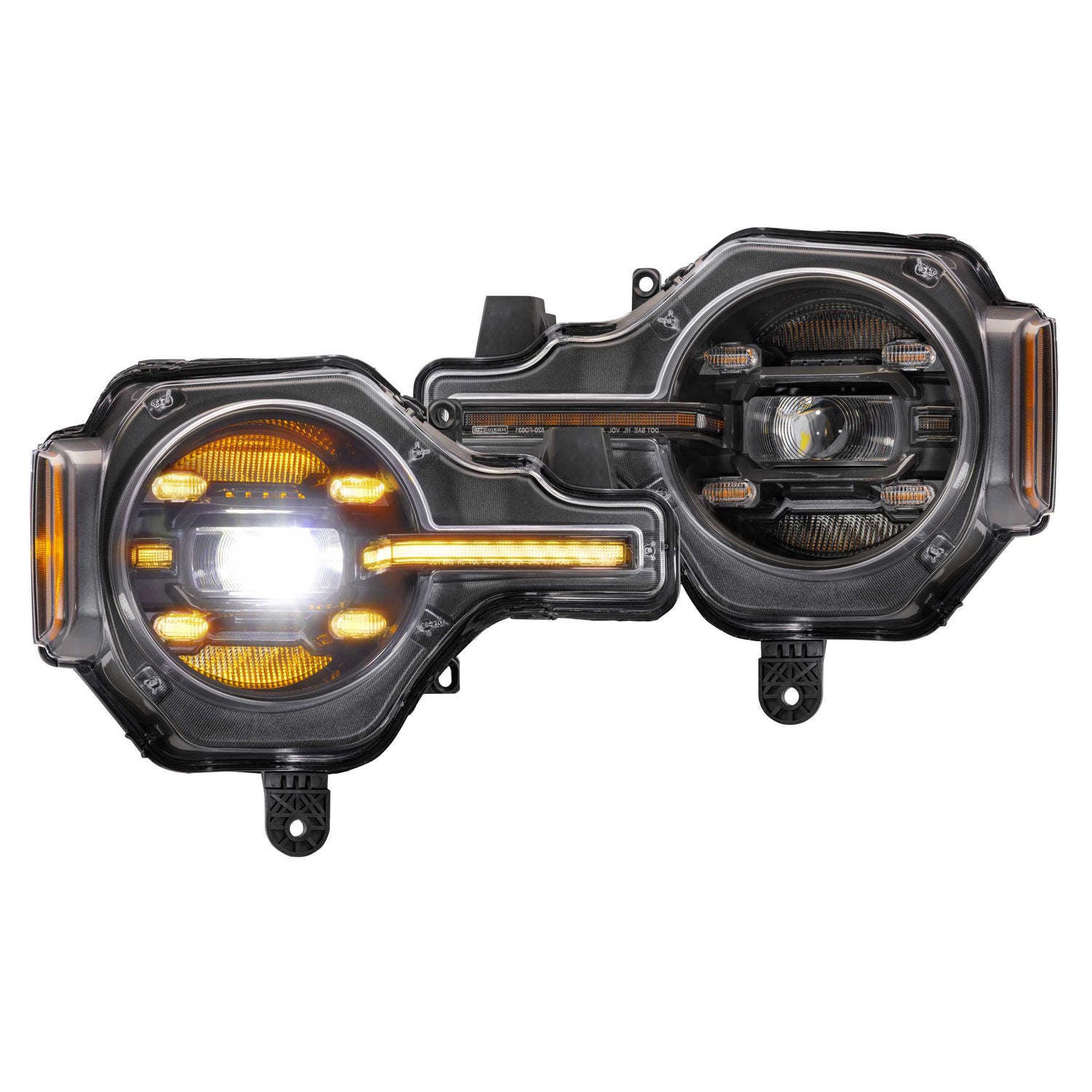 XB LED Headlights (Pair/Amber DRL) <br>21-24 Ford Bronco