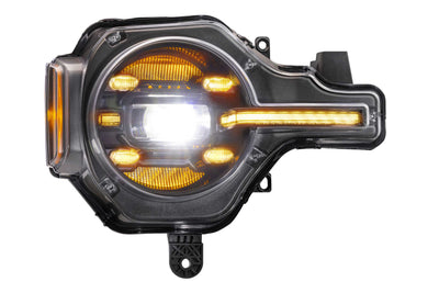XB LED Headlights (Pair/Amber DRL) <br>21-24 Ford Bronco