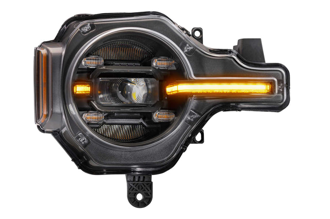 XB LED Headlights (Pair/Amber DRL) <br>21-24 Ford Bronco