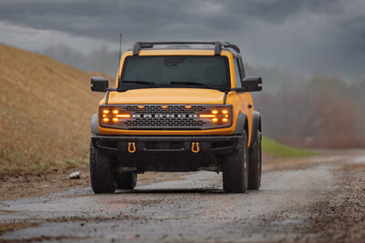 XB LED Headlights (Pair/Amber DRL) <br>21-24 Ford Bronco