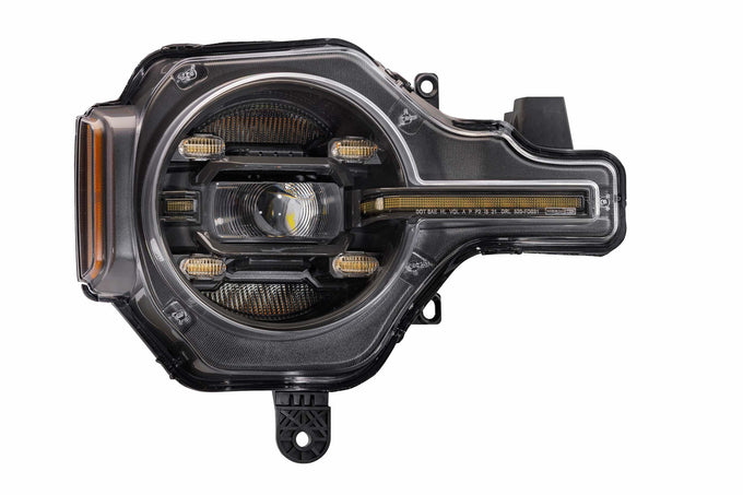 XB LED Headlights (Pair/White DRL) <br>21-24 Ford Bronco