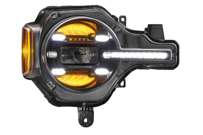XB LED Headlights (Pair/White DRL) <br>21-24 Ford Bronco
