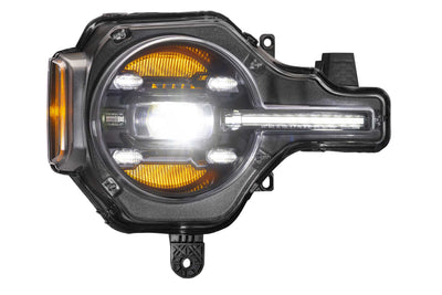 XB LED Headlights (Pair/White DRL) <br>21-24 Ford Bronco