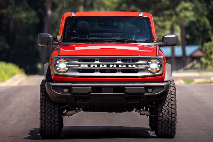 XB LED Headlights (Pair/White DRL) <br>21-24 Ford Bronco
