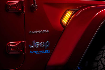 XB LED Side Markers (Pair) <br>18-24 Jeep Wrangler, 20-24 Gladlator