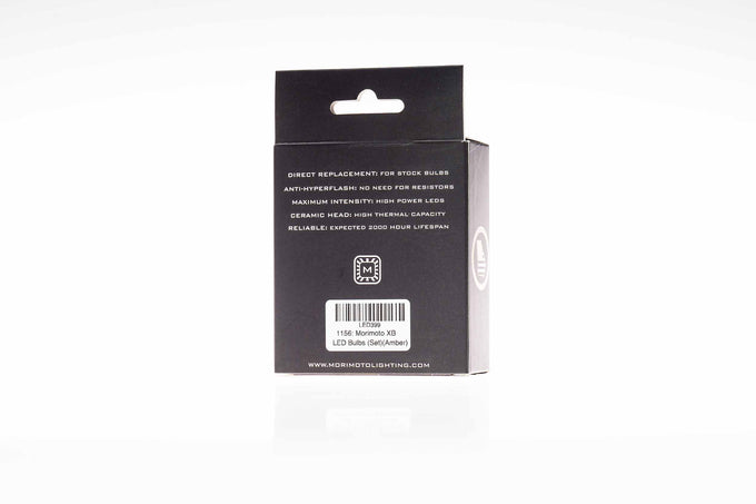 1156 Amber XB LED Bulbs(Set) <br>Universal
