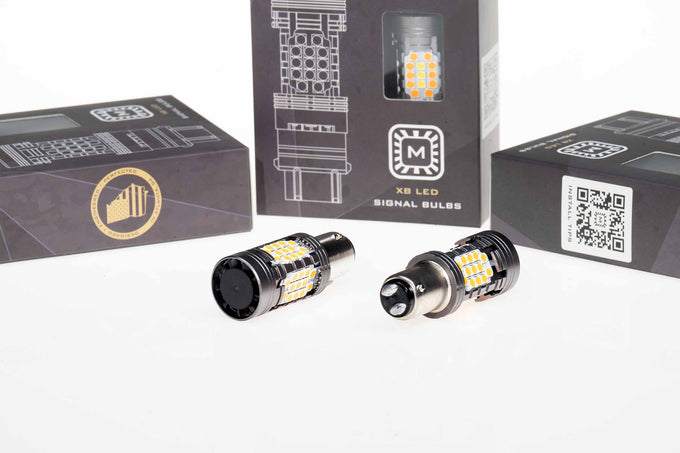 1157 Amber XB LED Bulbs(Set) <br>Universal