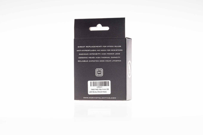 XB LED Bulbs <br>7440/7443,Amber,Set