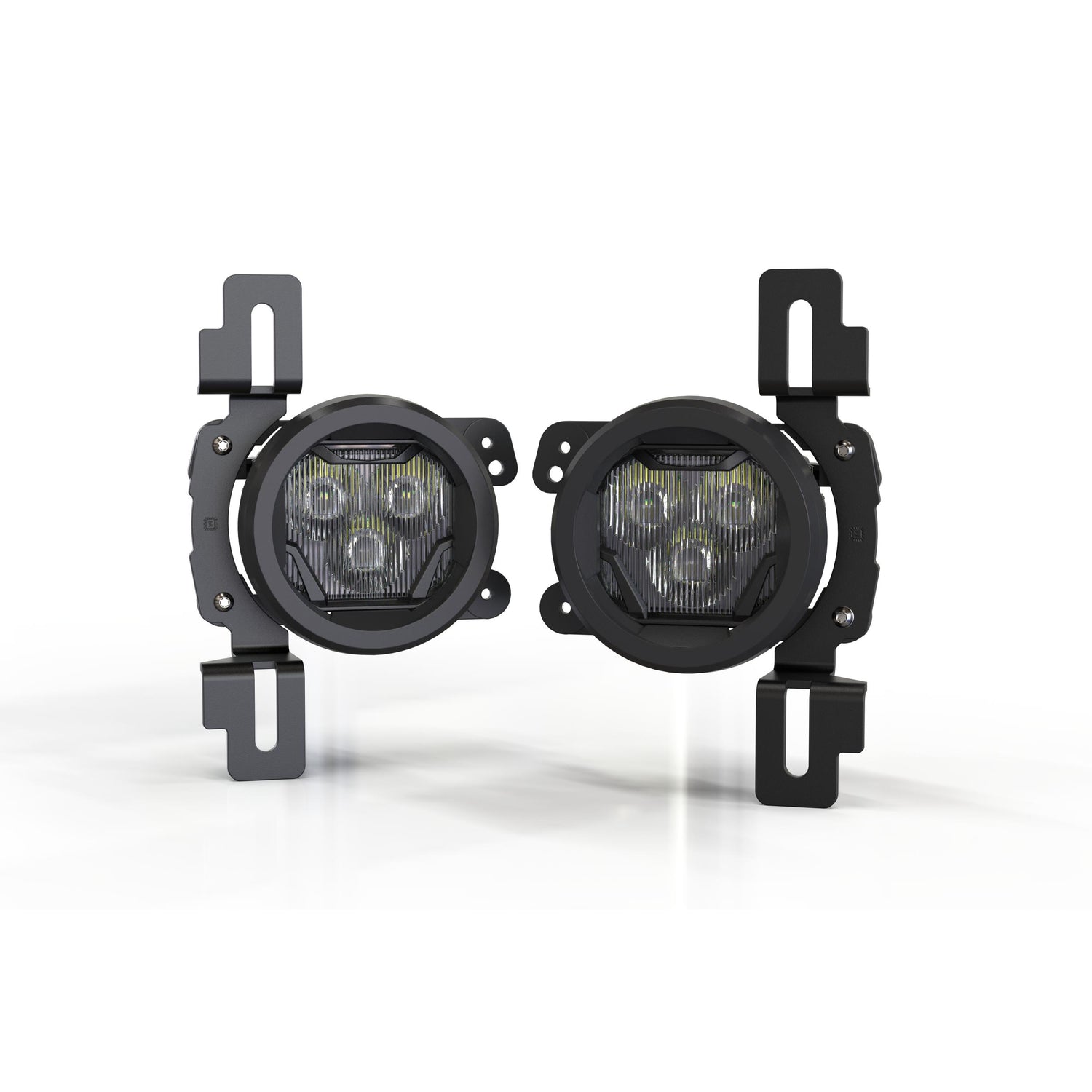 4Banger Fog Light Kit White <br> 17+ Jeep Wrangler JL / 20+ Gladlator JT