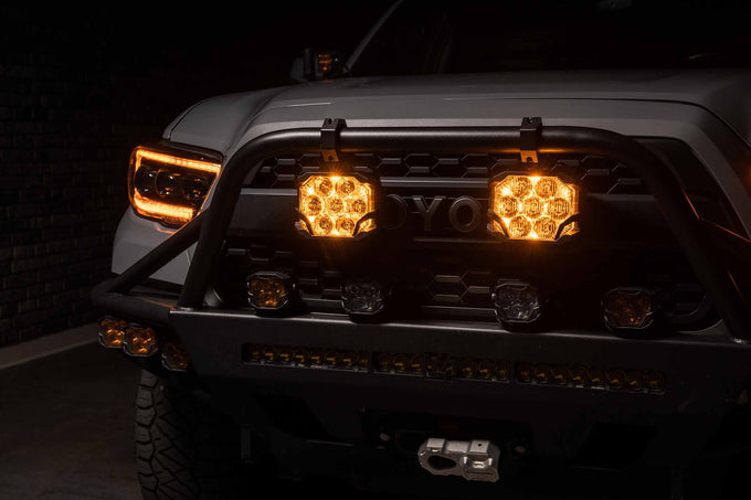 BigBanger Light Pods Top Mount Brackets <br>20-25 Jeep Gladiator