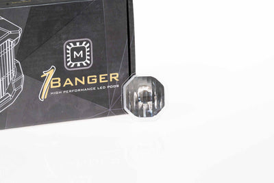 1Banger White Combo Lens Only <br>Universal