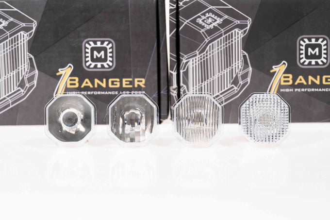 1Banger White Combo Lens Only <br>Universal
