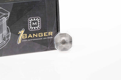 1Banger White Wide Lens Only <br>Universal