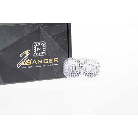 2Banger White Flood Lens Only <br>Universal
